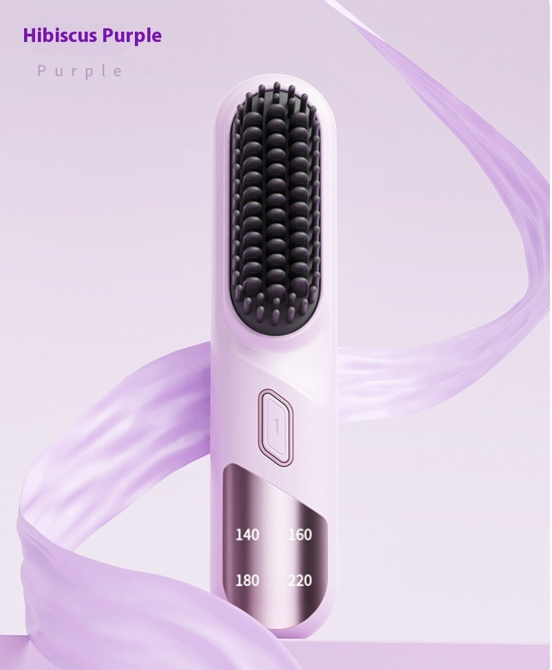 Hair Straightener - Cordless, Wes or Dry Hair Straightener Brush - HNGoods