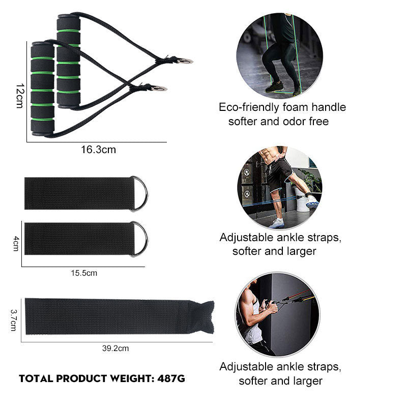 Elastic Rope Strength Training Set - HNGoods