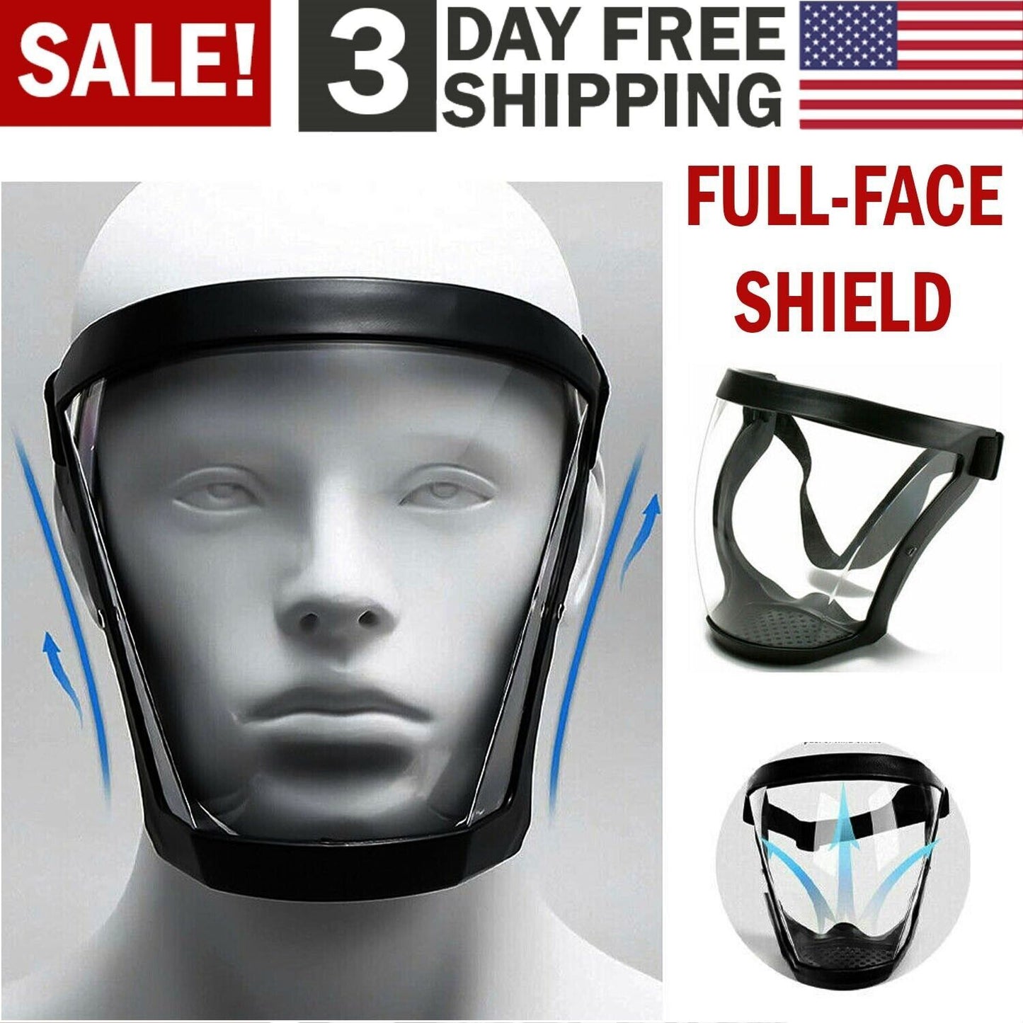 Super Protective Mask | Anti-fog Shield - HNGoods