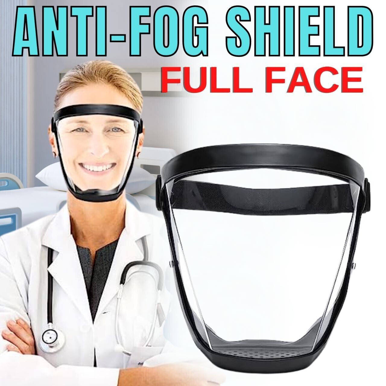 Super Protective Mask | Anti-fog Shield - HNGoods