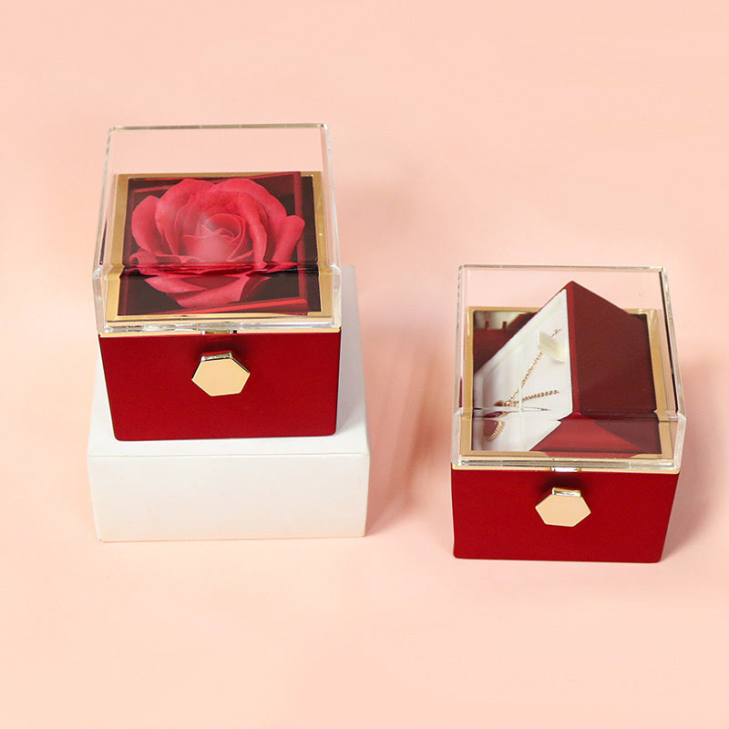 Rotating Soap Flower Rose Gift BoxHNGoods