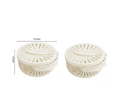 Drain Basket With Lid - Fruit/Vegetable Washing Bowl/Foldable Handle - HNGoods