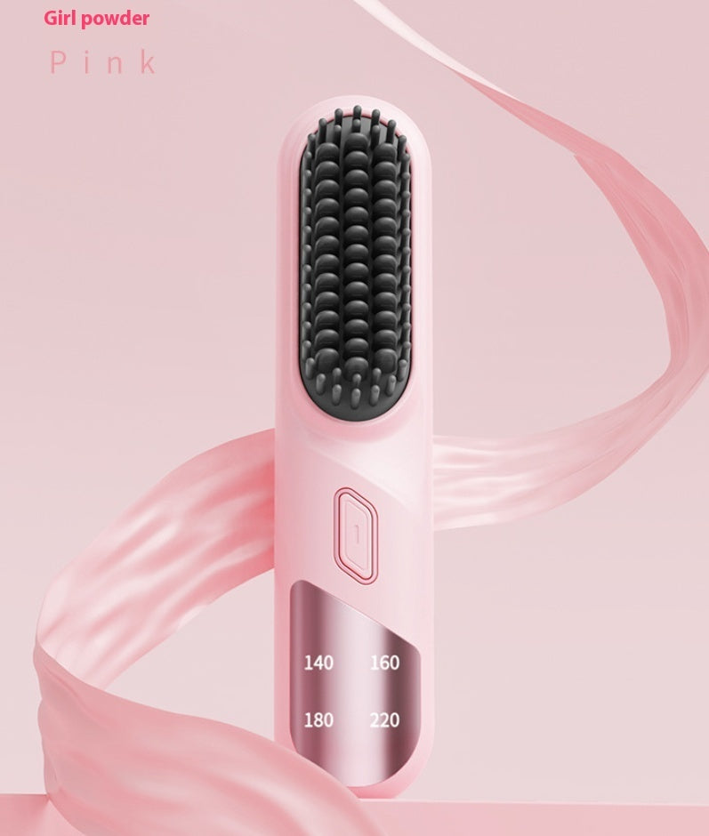 Hair Straightener - Cordless, Wes or Dry Hair Straightener Brush - HNGoods