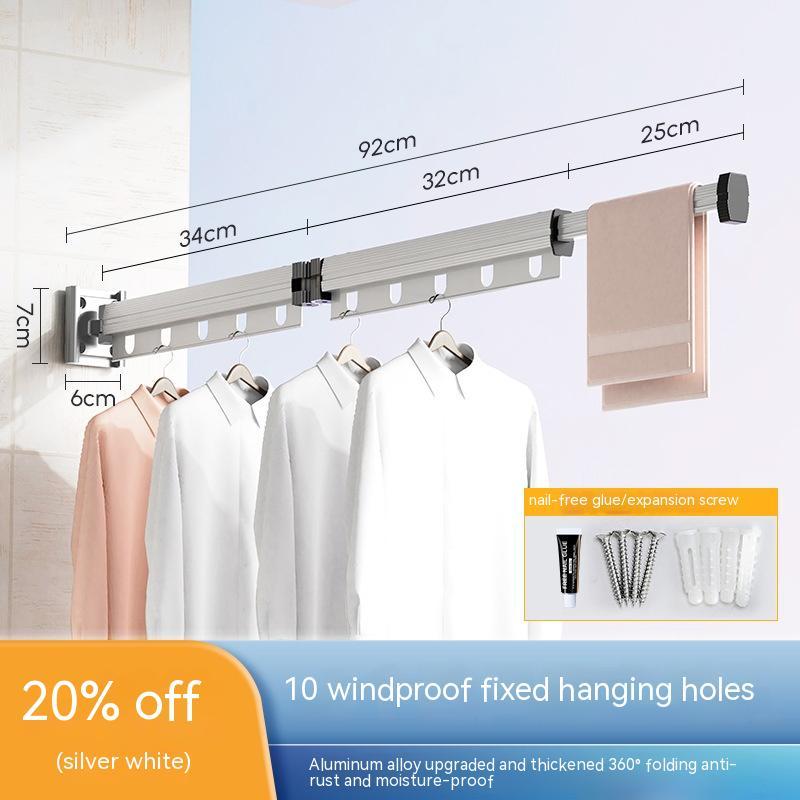 Aluminum Retractable Drying Rack