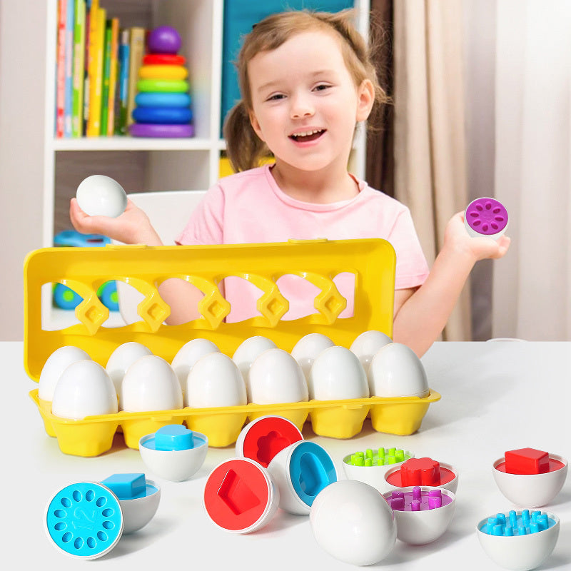 Matching Sorters Toys Montessori Eggs ToysHNGoods