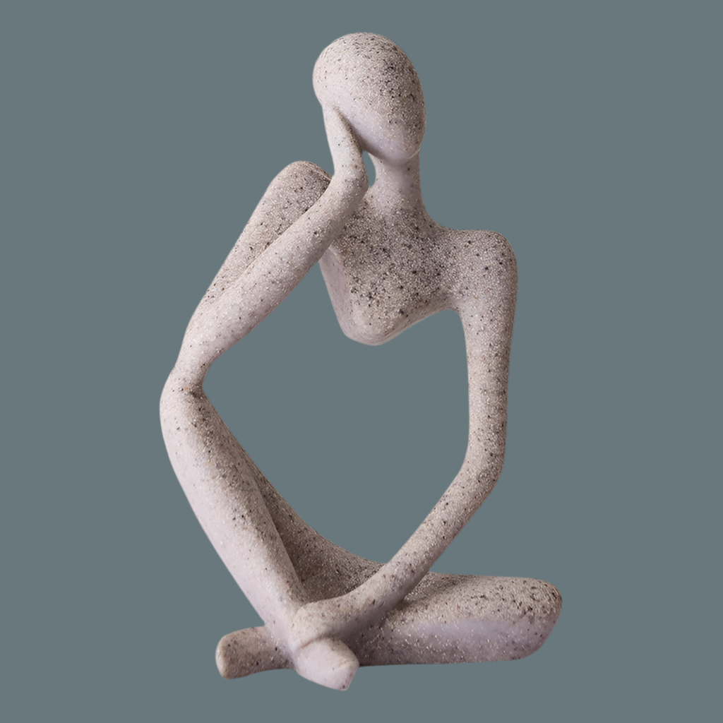 Scandinavian Sandstone Abstract Paperweight - HNGoods