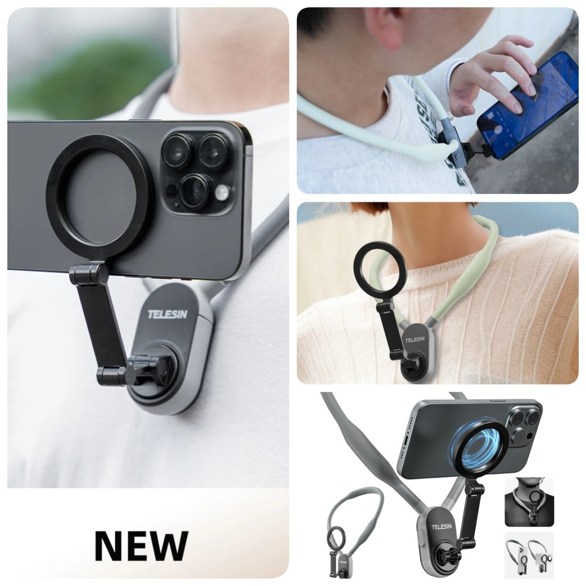 MagniGrip Magnetic Phone Neck Holder