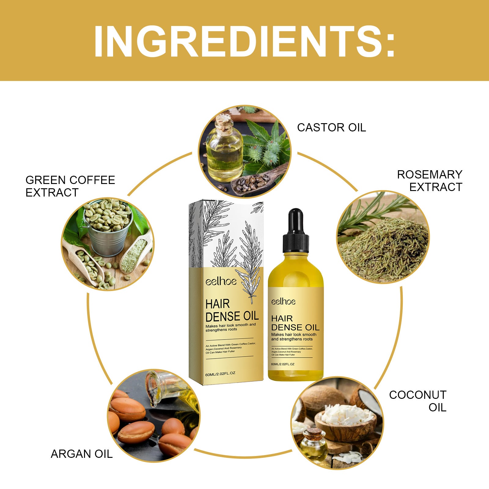 Eelhoe Growth OilHNGoods