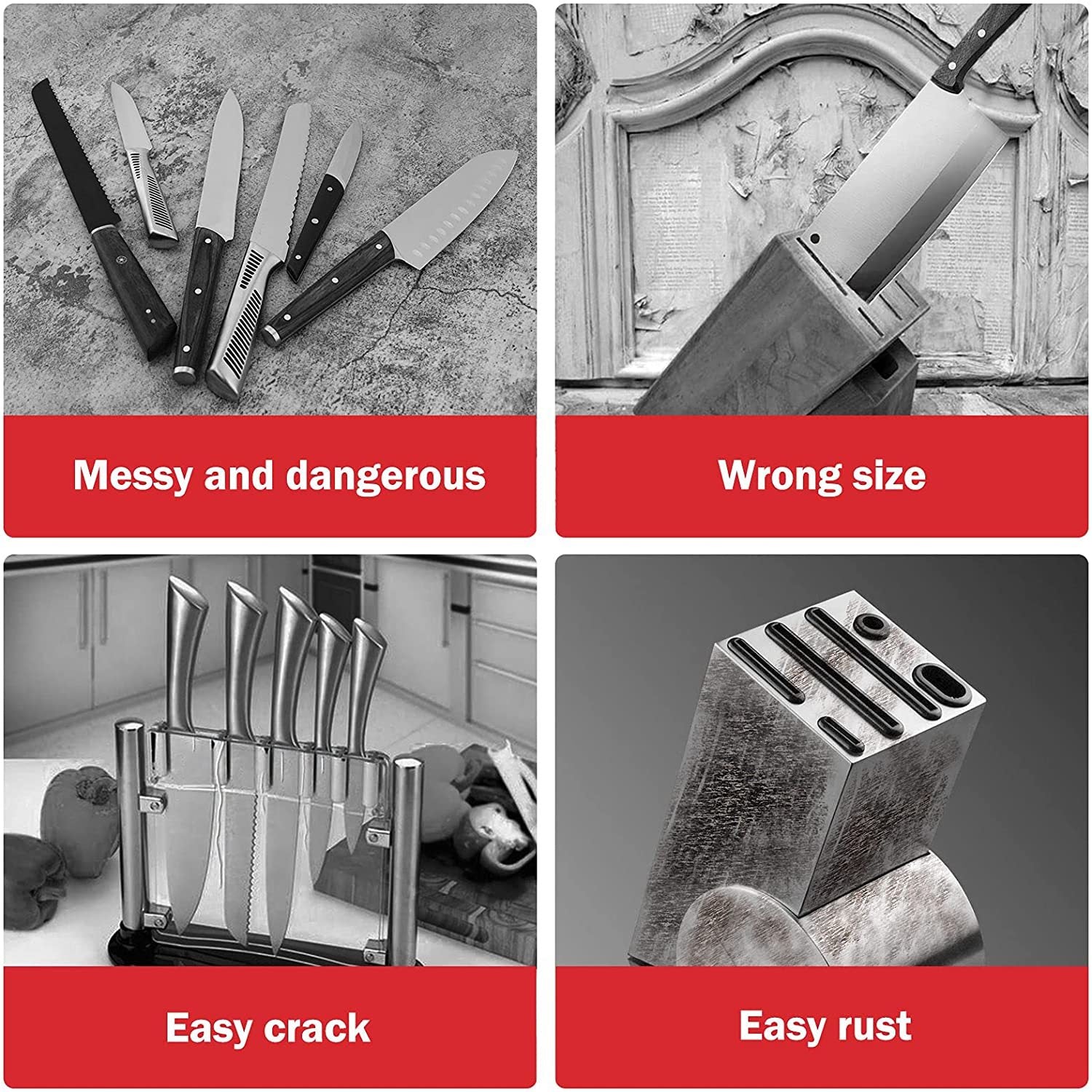 Universal Knife Block holder - HNGoods