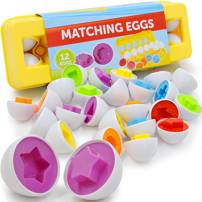 Matching Sorters Toys Montessori Eggs ToysHNGoods