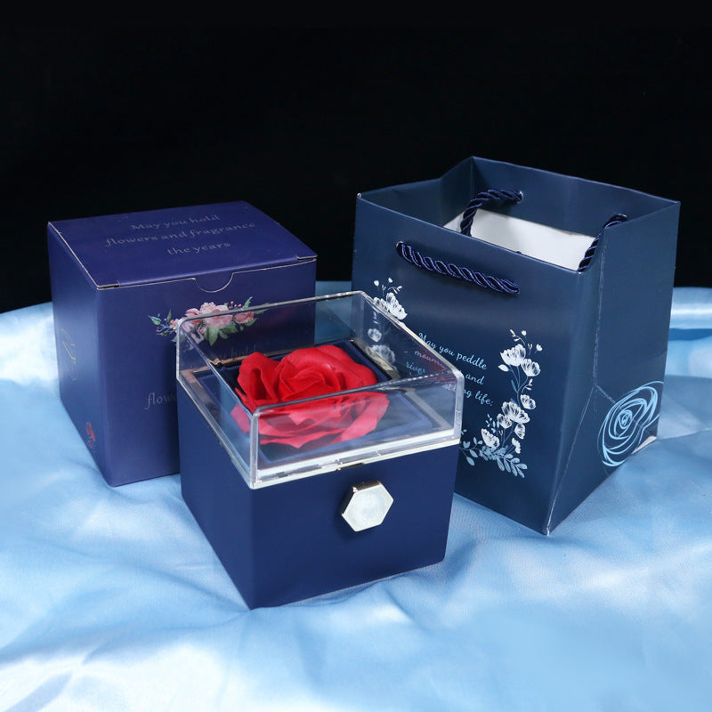 Rotating Soap Flower Rose Gift BoxHNGoods