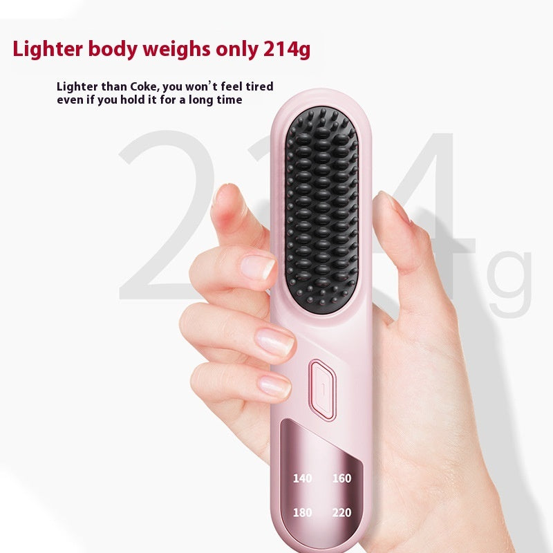 Hair Straightener - Cordless, Wes or Dry Hair Straightener Brush - HNGoods