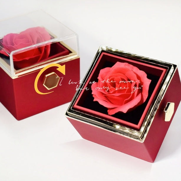 Rotating Soap Flower Rose Gift BoxHNGoods