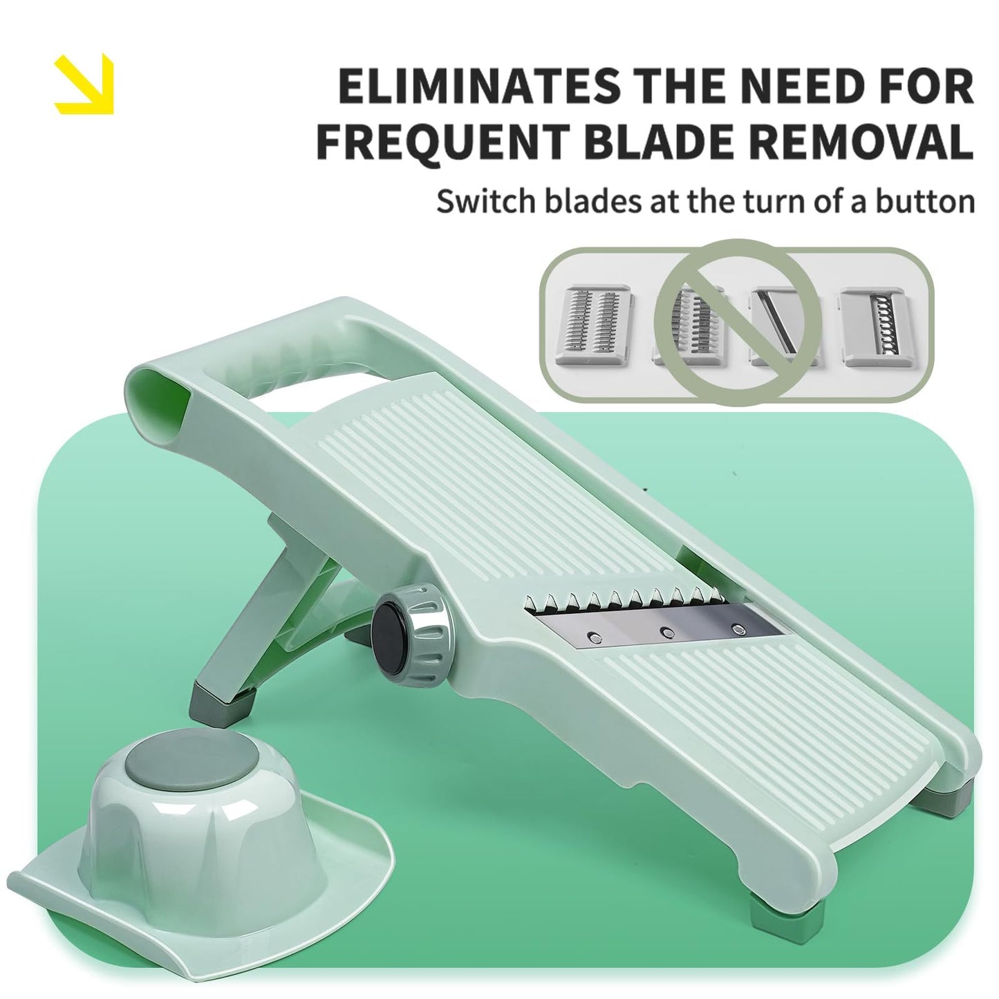 Vegetable Cutting - Slicer/Shredder/Multifunctional Slicer Grater With Handle