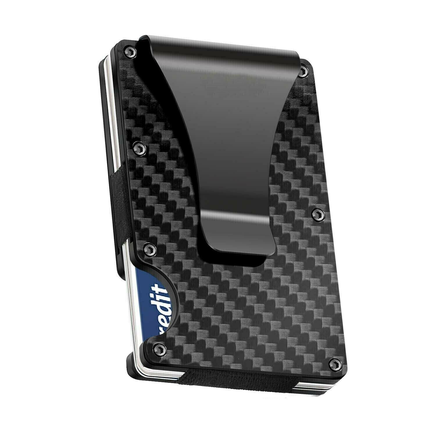 Carbon Fiber RFID Blocker Smart WalletHNGoods