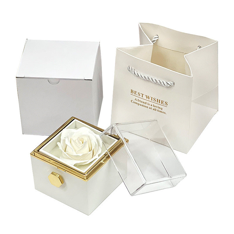 Rotating Soap Flower Rose Gift BoxHNGoods